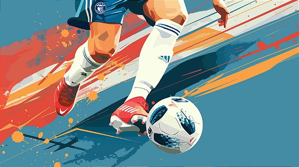 Quadro Decorativo Futebol 1958