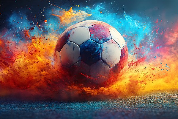 Quadro Decorativo Futebol 1963