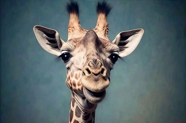 Quadro Decorativo Girafas 1985