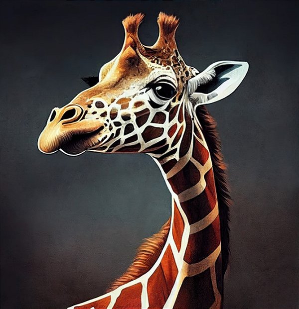 Quadro Decorativo Girafas 1993