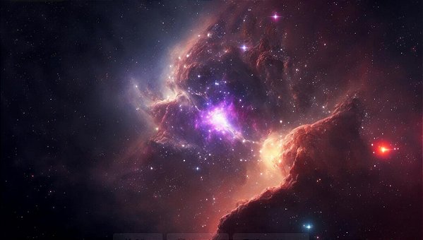 Quadro Decorativo Galaxia - Cosmos 2053