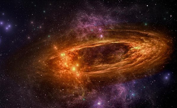 Quadro Decorativo Galaxia - Cosmos 2054
