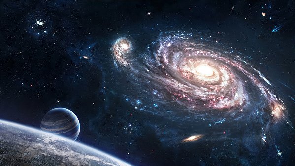 Quadro Decorativo Galaxia - Cosmos 2058