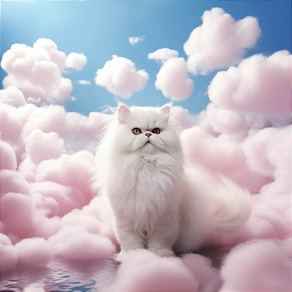 Quadro Decorativo Gatos 2096