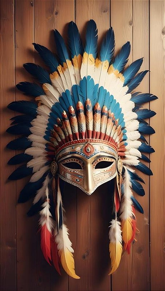 Quadro Decorativo Indigenas 2181
