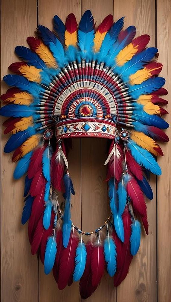 Quadro Decorativo Indigenas 2194