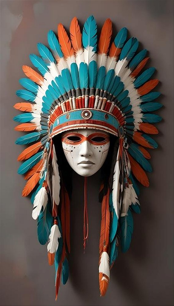 Quadro Decorativo Indigenas 2196