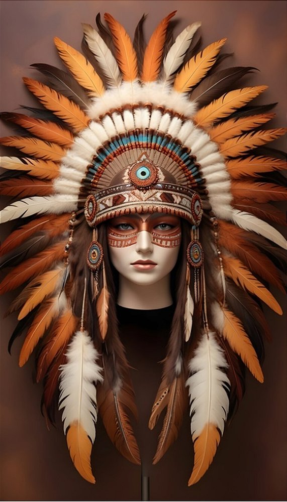 Quadro Decorativo Indigenas 2208