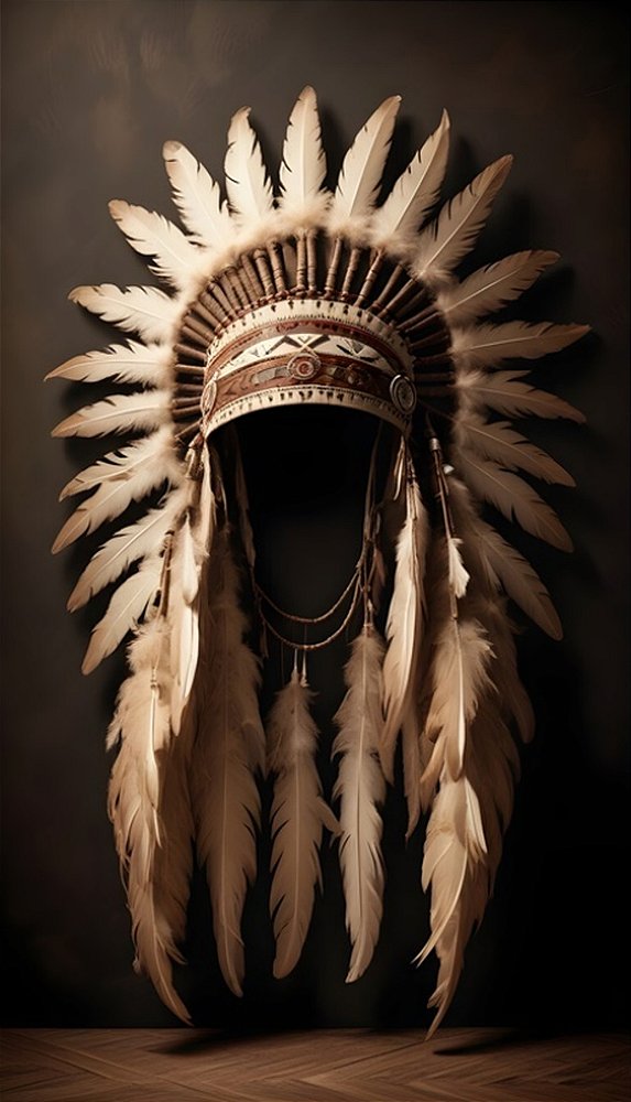 Quadro Decorativo Indigenas 2211