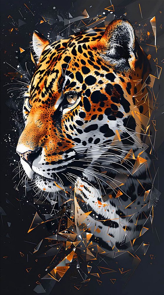 Quadro Decorativo Leopardos 2257