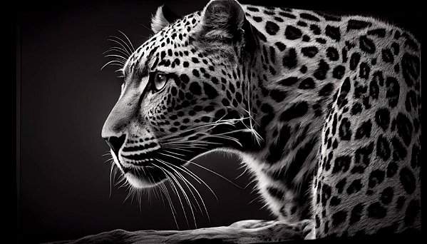 Quadro Decorativo Leopardos 2259