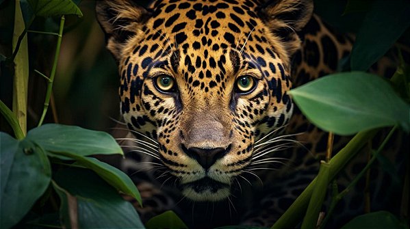 Quadro Decorativo Leopardos 2267