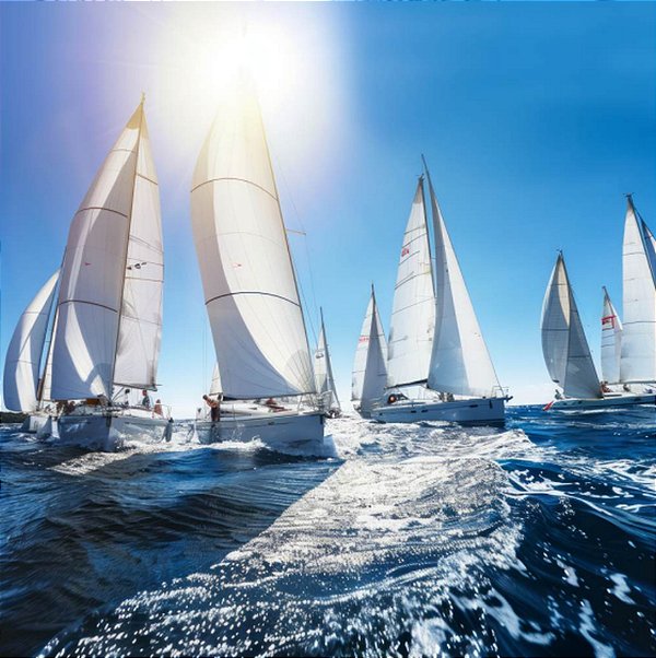Quadro Decorativo Barcos e Canoas 3088