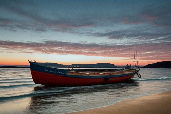 Quadro Decorativo Barcos e Canoas 3101