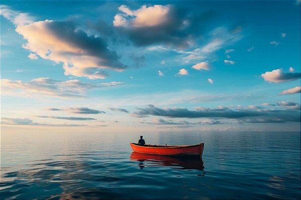 Quadro Decorativo Barcos e Canoas 3149
