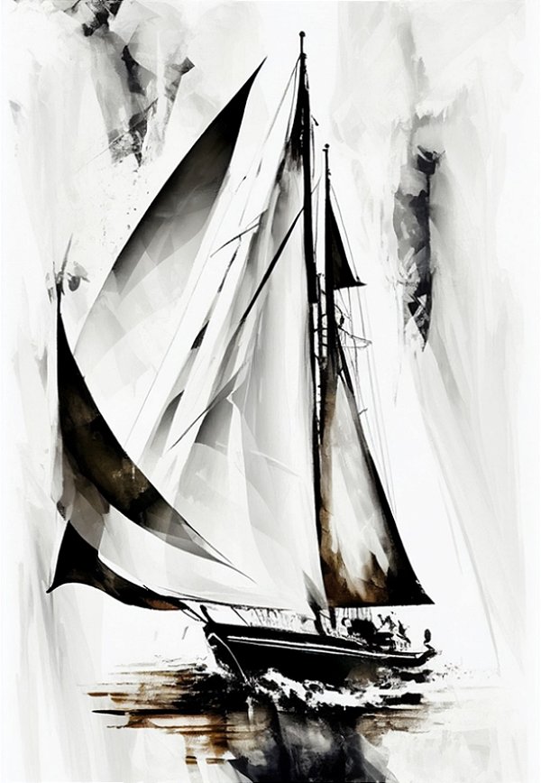 Quadro Decorativo Barcos e Canoas 3266
