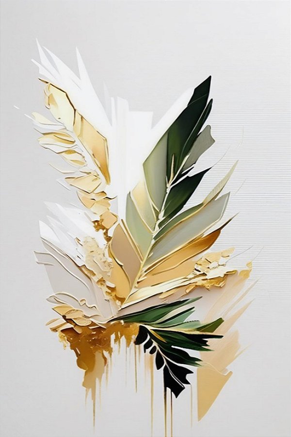 Quadro Decorativo Penas 3537