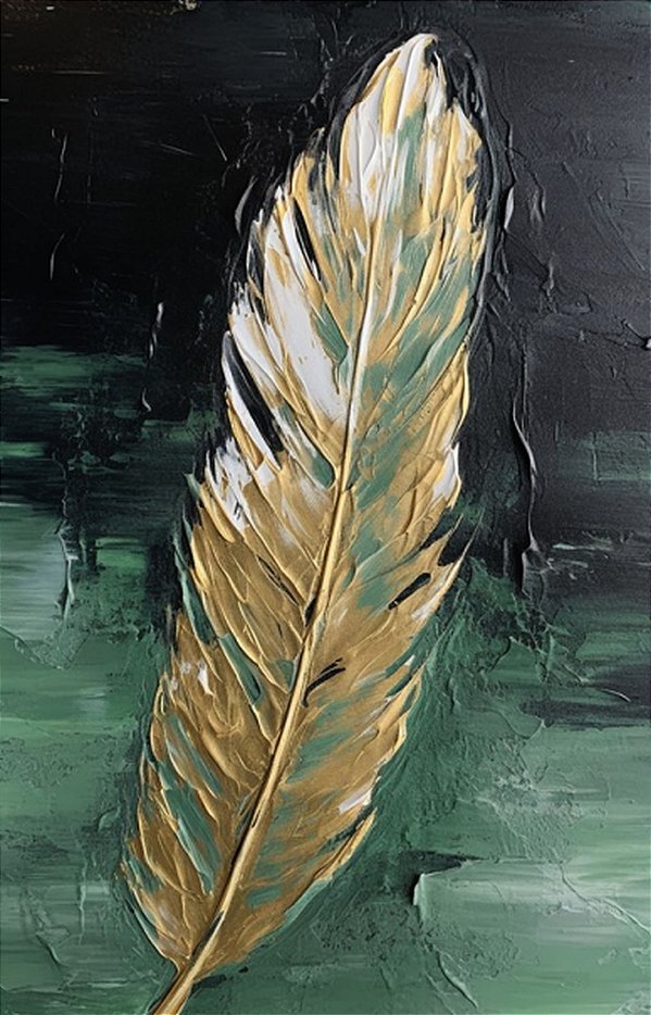 Quadro Decorativo Penas 3611