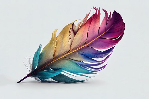 Quadro Decorativo Penas 3638