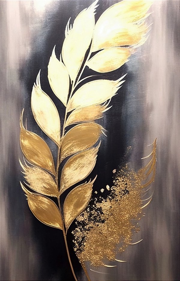 Quadro Decorativo Penas 3667