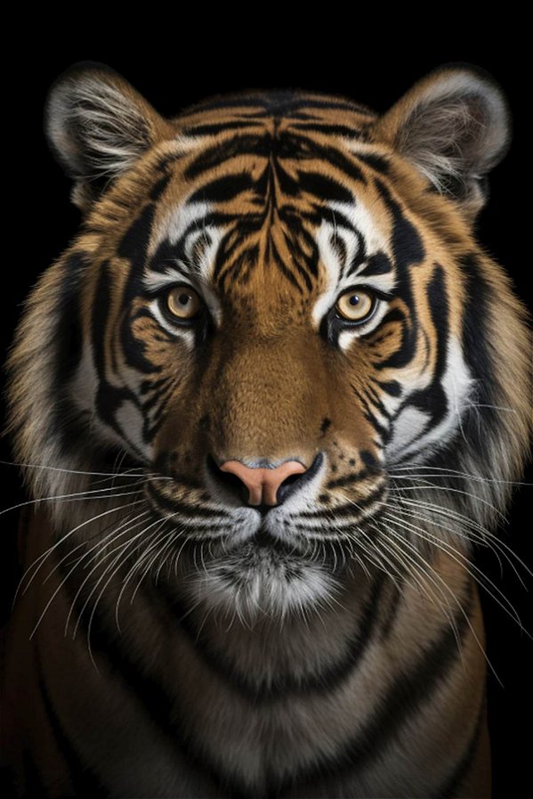 Quadro Decorativo Tigres 4079