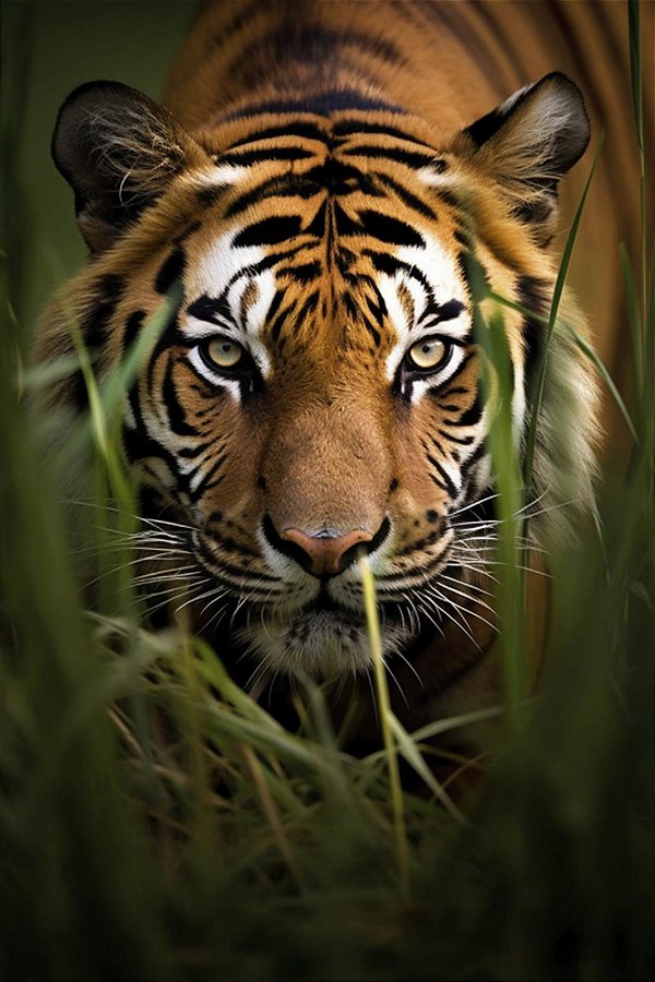 Quadro Decorativo Tigres 4080