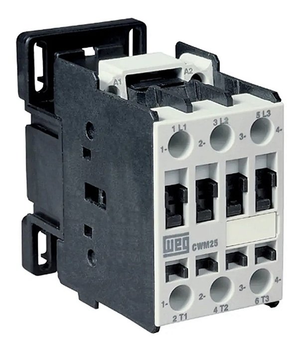 CONTATOR POTENCIA TRIPOLAR WEG CWM25 25A 220V