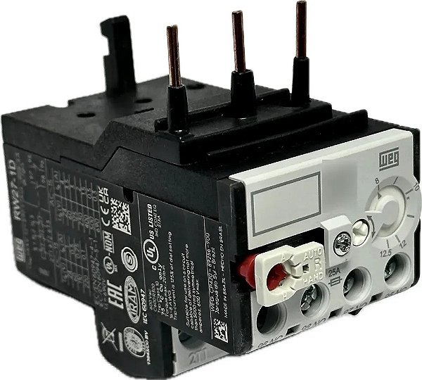 RELE SOBRECARGA TERMICO WEG RW27-1D3-D125 8-12,5A