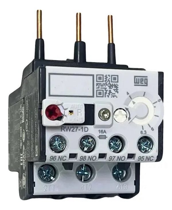 RELE SOBRECARGA WEG RW27-1D3-D063 4-6,3A