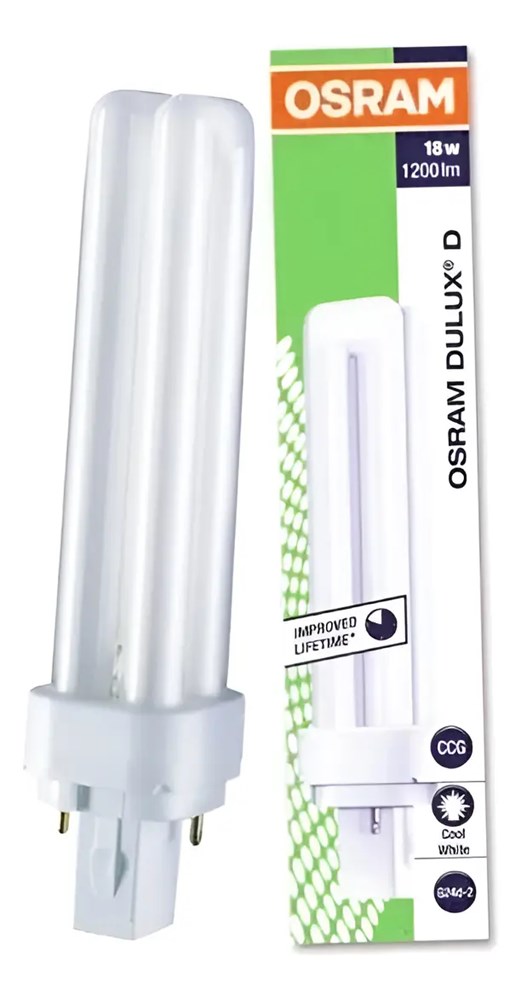 LAMPADA OSRAM DULUX 2 PINOS 18W 1200LM