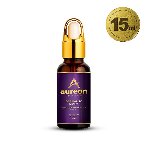 DERMALUX NIGHT 15ml – Sérum Renovador Noturno para Manchas e Melasma