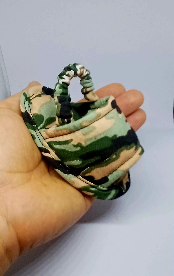 Sandalia em tecido para bebê Camuflada