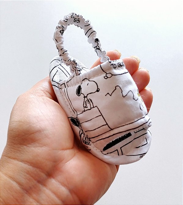 Sandália de Tecido para Bebê Snoopy