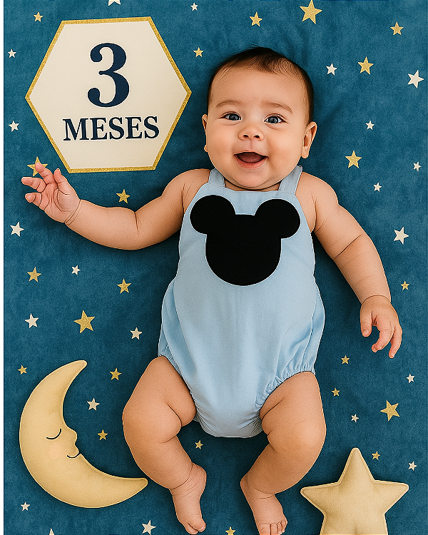 Romper Inspiração Mickey