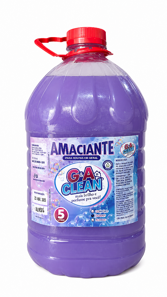 Amaciante G&A Clean Light Lilac 5L