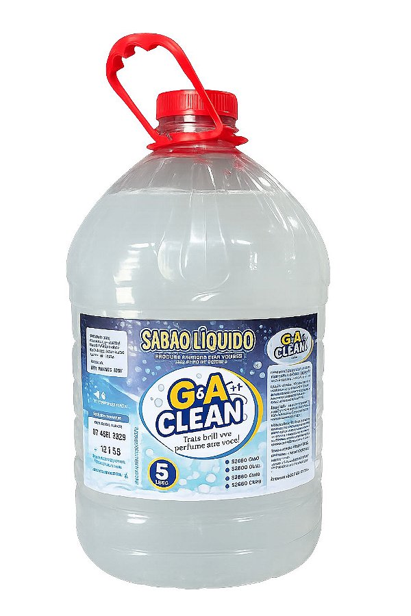 Sabão Líquido de Coco 5L para Roupas