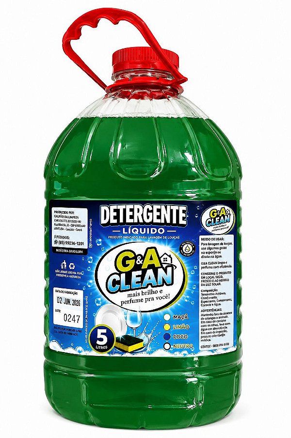 DETERGENTE LIMÃO