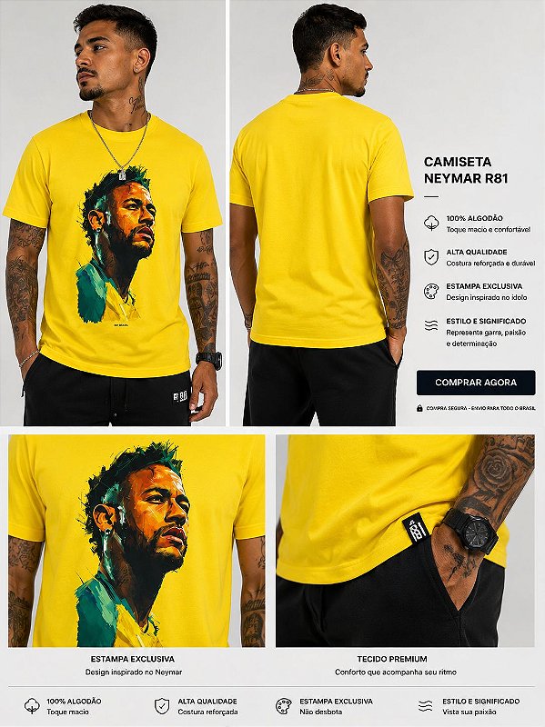 Camiseta Neymar