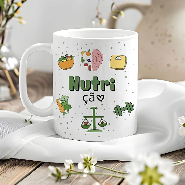 Caneca - Nutrição e Nutricionista