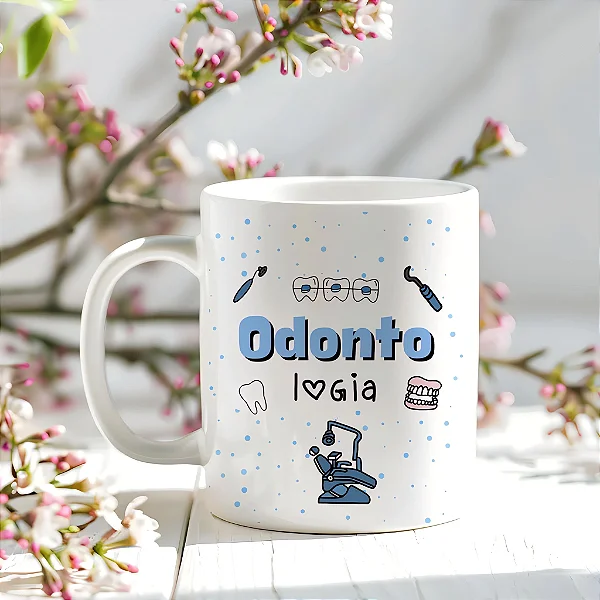 Caneca - Odontologia / Dentista