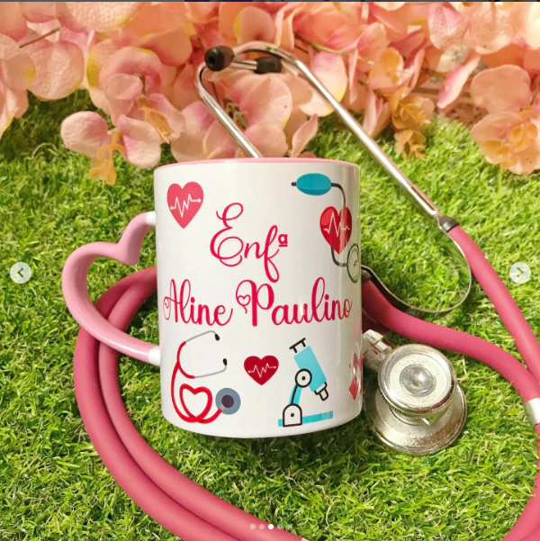 Caneca - Enfermagem por amor