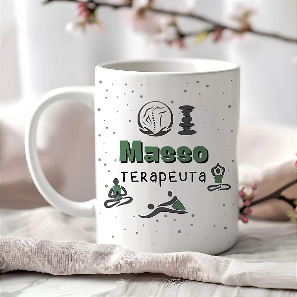 Caneca - Massoterapia / Massoterapeuta / Massagista