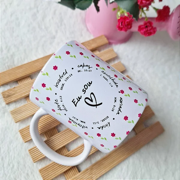 Caneca - Eu sou: Forte