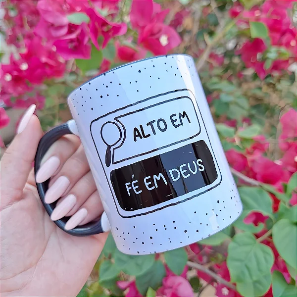 Caneca - Fé alta