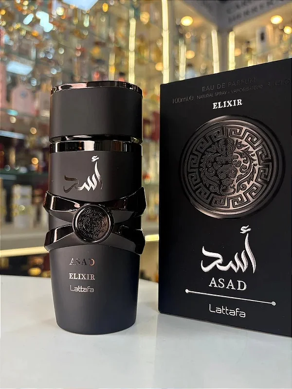 Asad Elixir Lattafa Eau de Parfum -100ml - Masculino