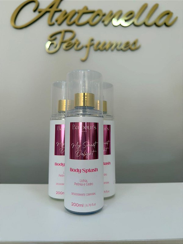 Body Splash My Sweet Delight - Barbour's Beauty -200ml - Feminino