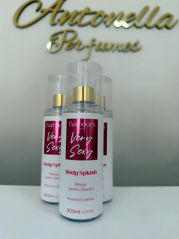 Body Splash Very Sexy - Barbour's Beauty -200ml - Feminino