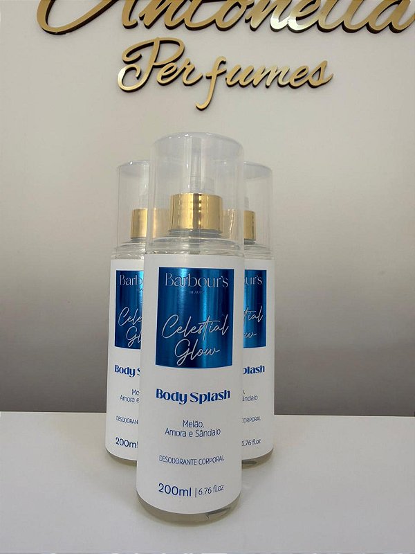 Body Splash Celestial Glow - Barbour's Beauty -200ml - Feminino