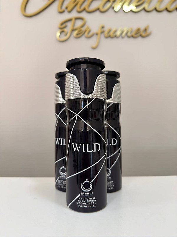 Wild Body Spray Àrabe Orygens - 200ml - Masculino