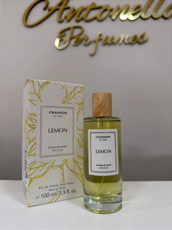Chanson D'Eau Perfume Eau de Toilette Lemon -100ml - Feminino